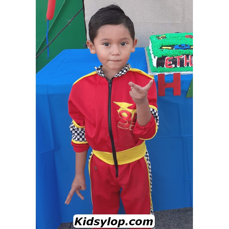 Disfraz Inspirado Piloto Carreras Rayo Mcqueen Cars Para Niños – Kidsylop –  Tienda de Disfraces, ropa y artículos infantiles.